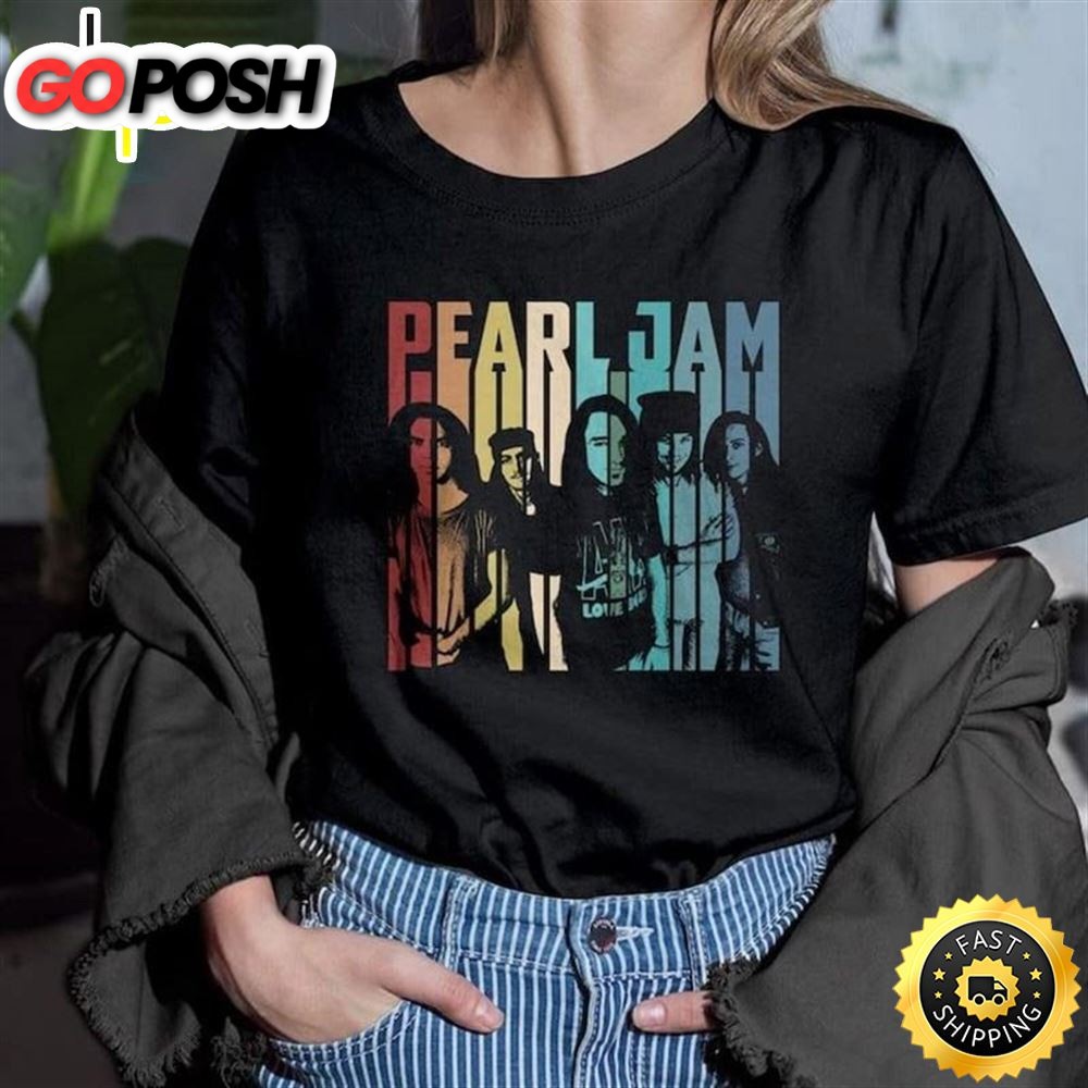 Pearl Jam Us Tour 2025 Shirt, Pearl Jam Rock Band Unisex T-shirt