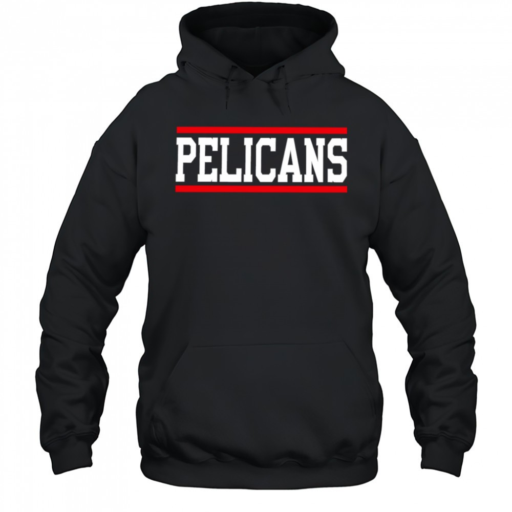 Pelicans horizontal lines shirt