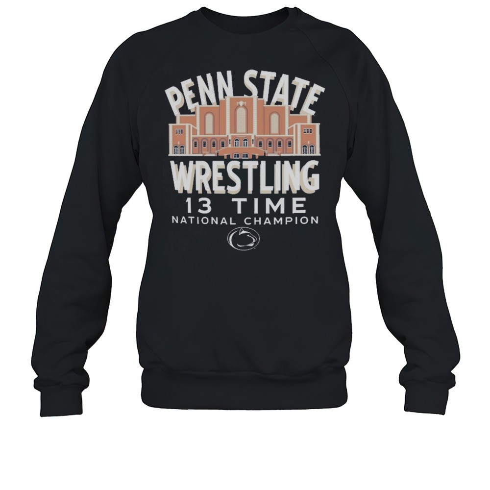 Penn State Nittany Lions 13-Time NCAA Wrestling Division I National Champions Comfort Colors 2025 T-shirt