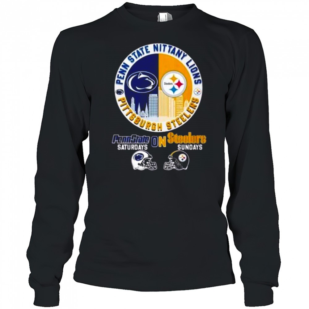 penn-state-vs-steelers-two-pennsylvania-prides-in-one-t-shirt-uh0nb5d7 Penn State Vs Steelers Two Pennsylvania Prides In One T-Shirt