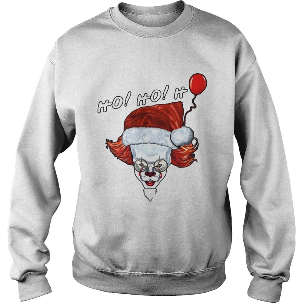 Pennywise IT Ho Ho Ho Santa Claus shirt
