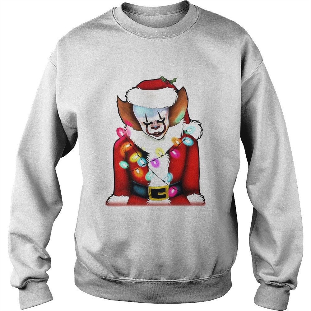 Pennywise Santa Claus Shirt