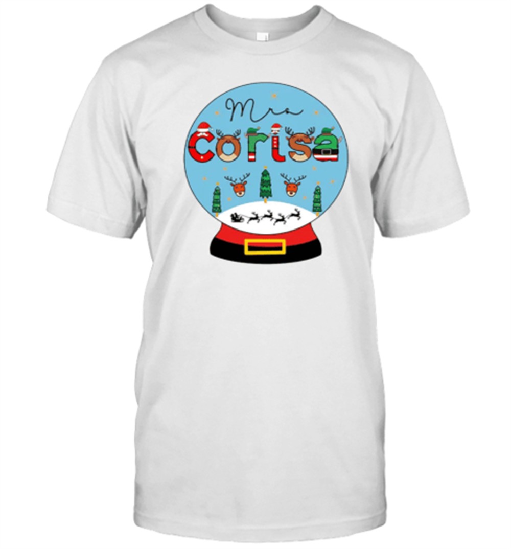 personalized-merry-christmas-snow-scene-teacher-t-shirt-ae1hnkbv Personalized Merry Christmas Snow Scene Teacher T-Shirt