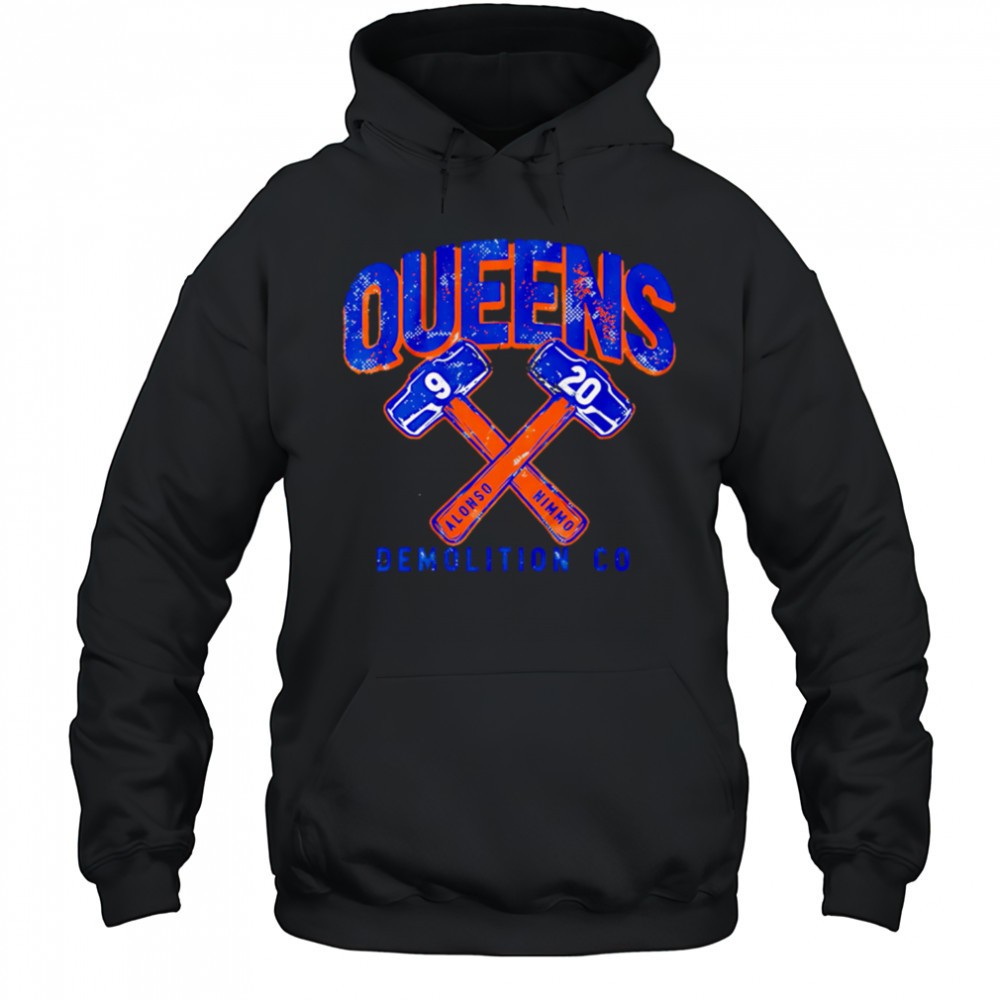 Pete Alonso & Brandon Nimmo Queens Demolition Co shirt