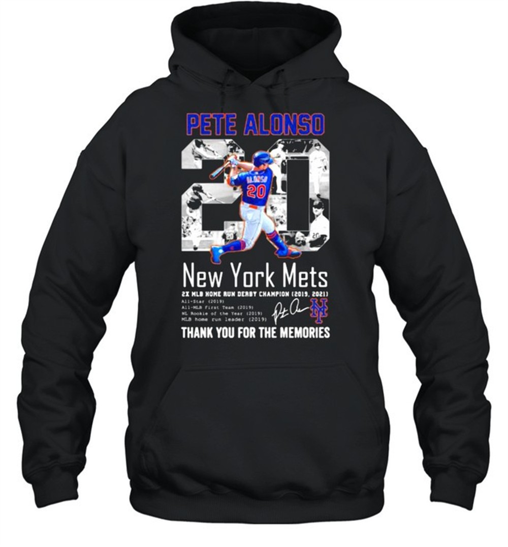 Pete Alonso New York Mets Thank You For The Memories Shirt