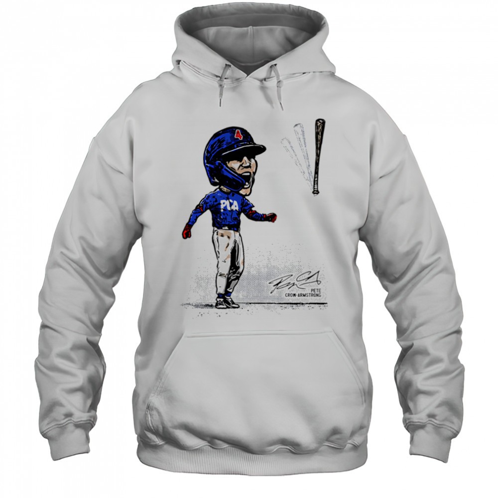 Pete Crow-Armstrong Batflip big head shirt