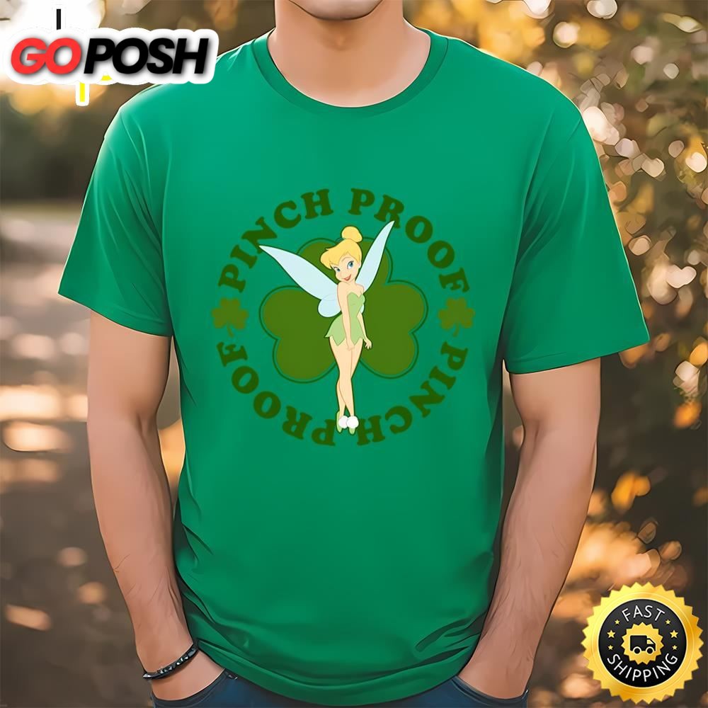 Peter Pan St. Patricks Day Pinch Proof Tinkerbell T-Shirt