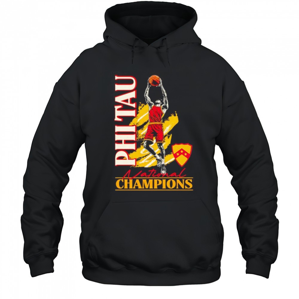 Phi Tau National Champions basketball shirt