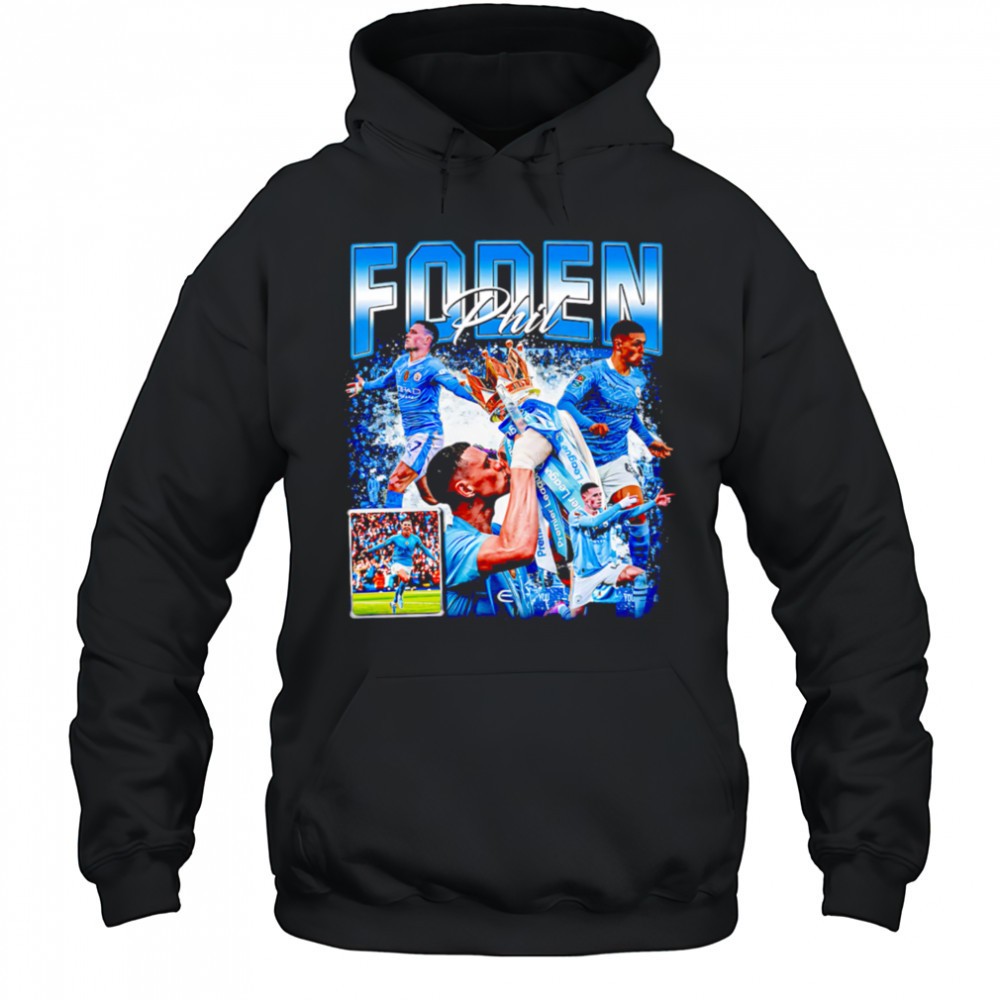 Phil Foden Manchester City Vintage 90s Graphic shirt