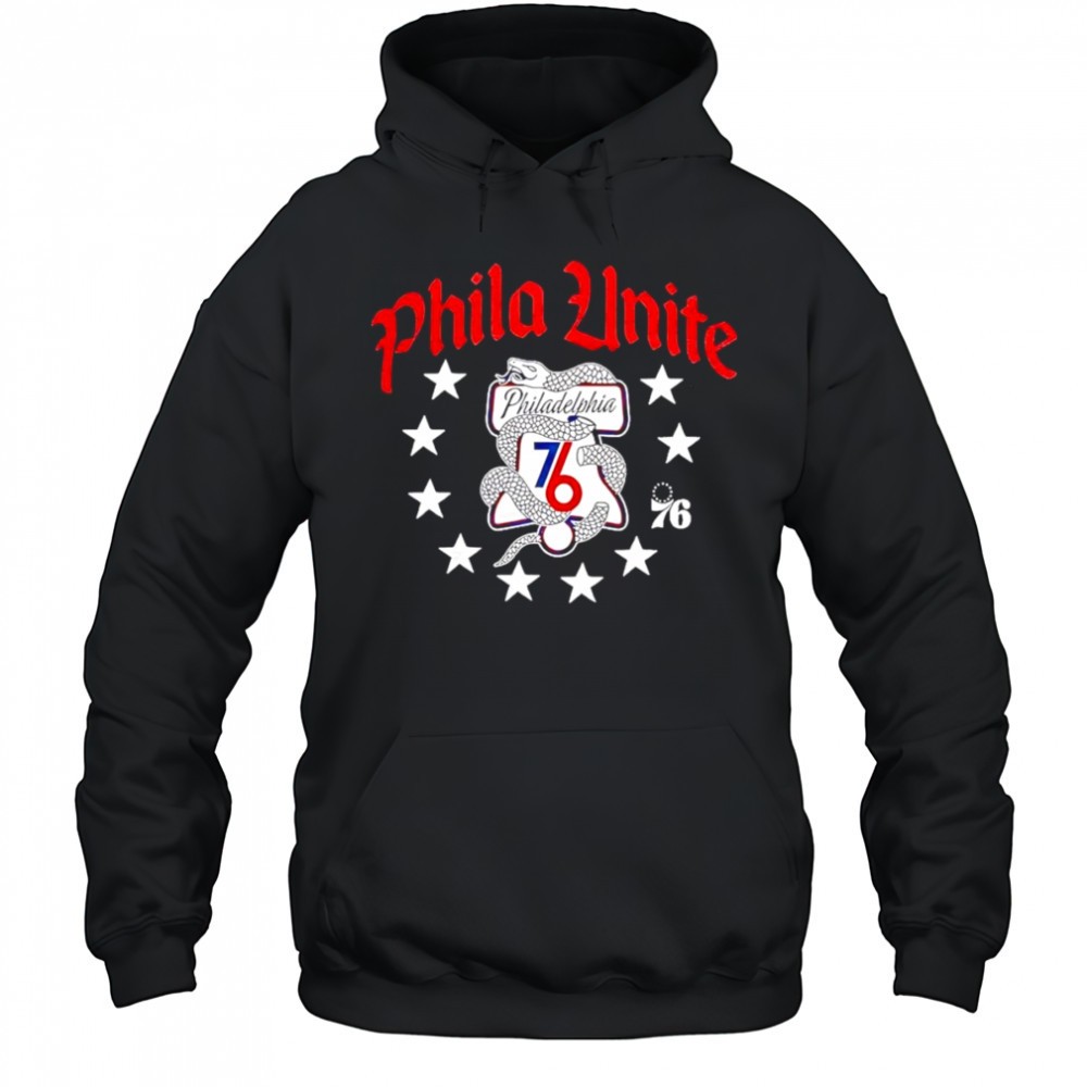 Philadelphia 76ers City Basketball Phila Unite Logo Shirt