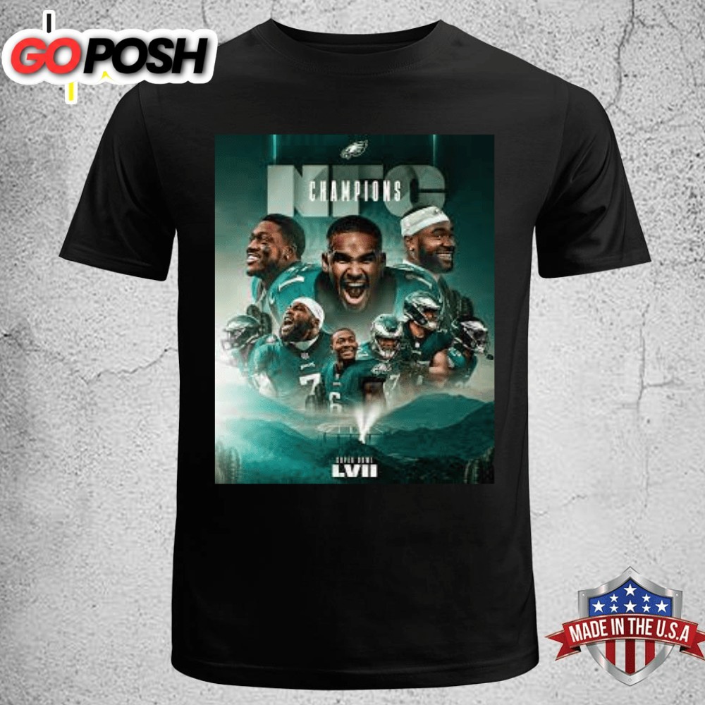 Philadelphia Eagles 2025 NFL Season Schedule Black T Shirt