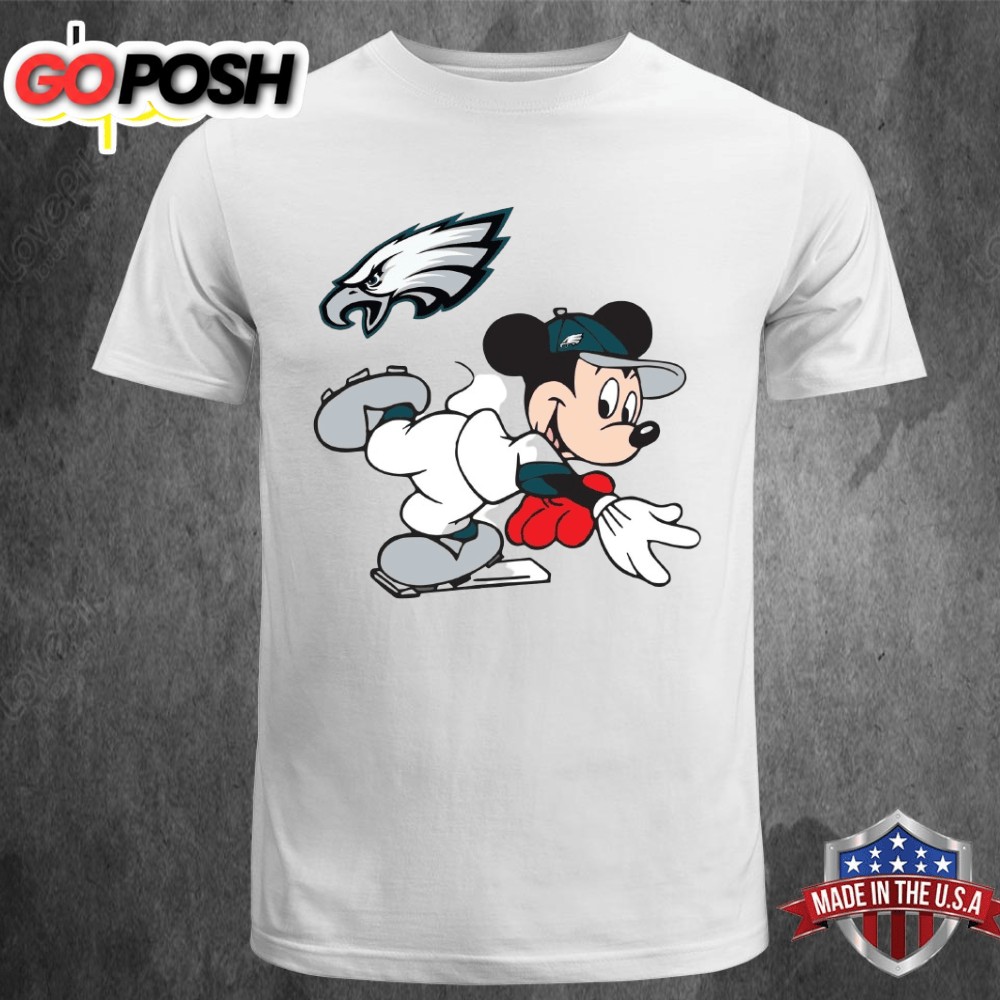 Philadelphia Eagles And Mickey Unisex T-shirt