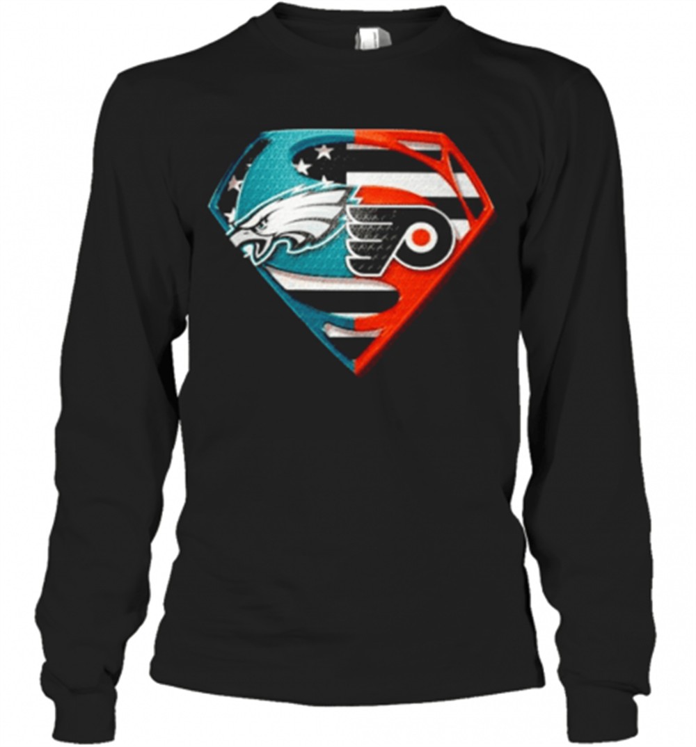 philadelphia-eagles-and-philadelphia-flyers-inside-superman-t-shirt-25mavpgt Philadelphia Eagles And Philadelphia Flyers Inside Superman T-Shirt