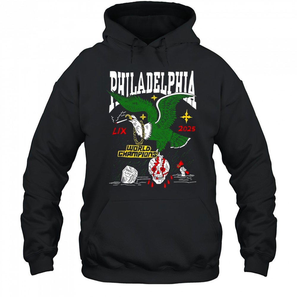 Philadelphia Eagles beat Kansas City Chiefs world Champions 2025 Halloween shirt