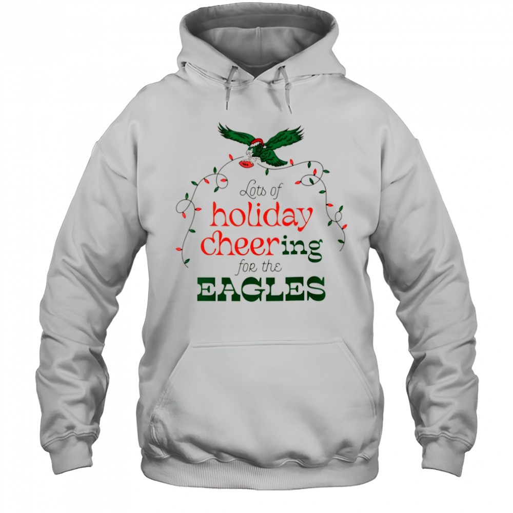 Philadelphia Eagles Christmas lots of holiday cheering for the Eagles shirt