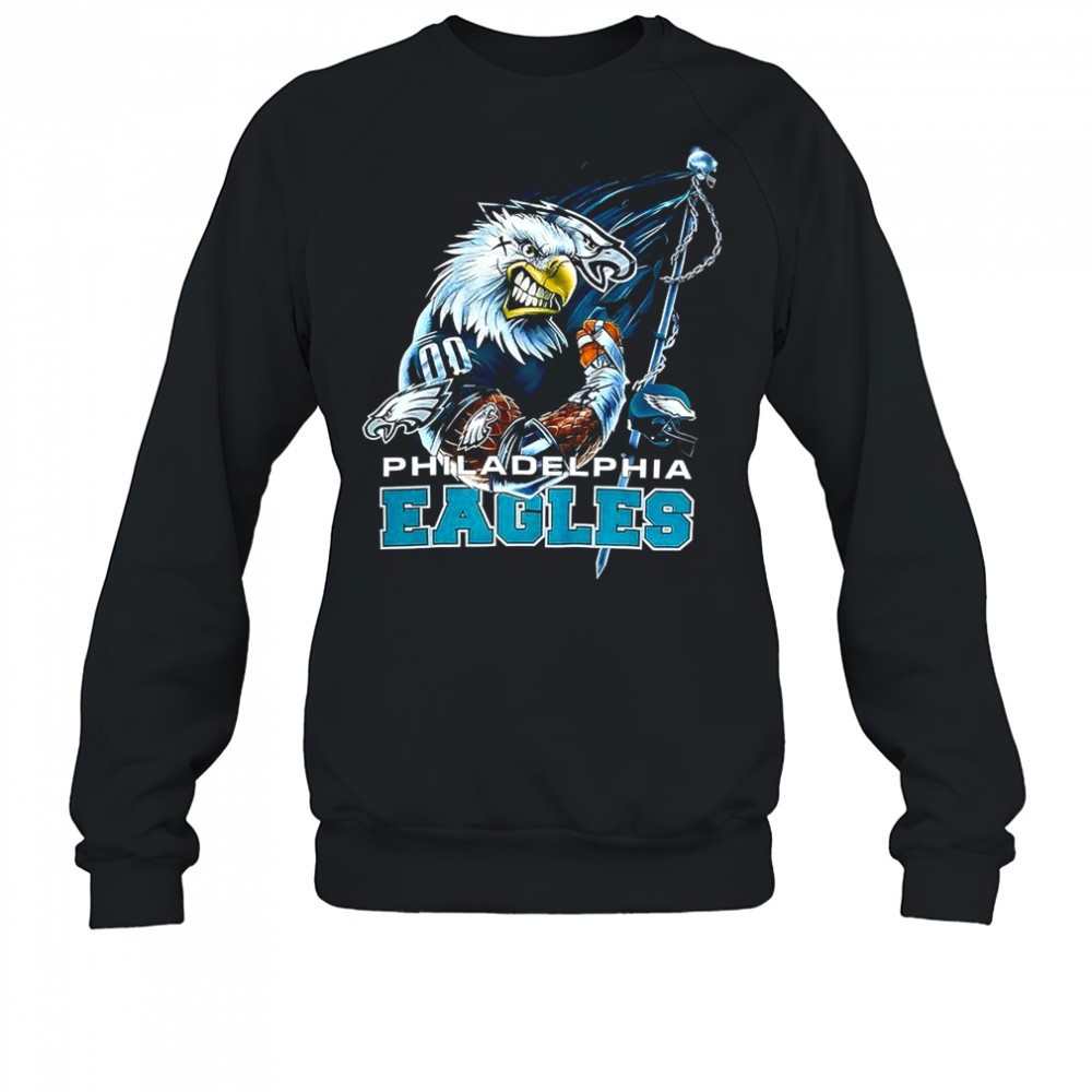 philadelphia-eagles-football-mascot-flag-2000s-vintage-shirt-13qaye3j Philadelphia Eagles football mascot flag 2000s vintage shirt