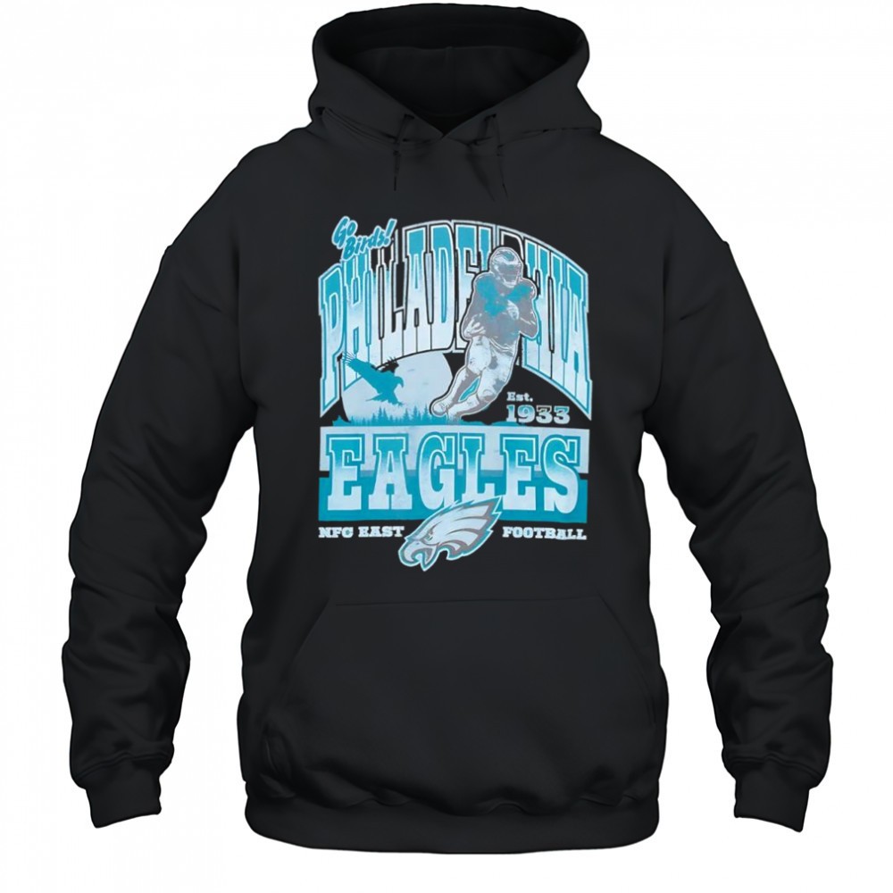 Philadelphia Eagles go birds NFC east football est 1933 player logo shirt