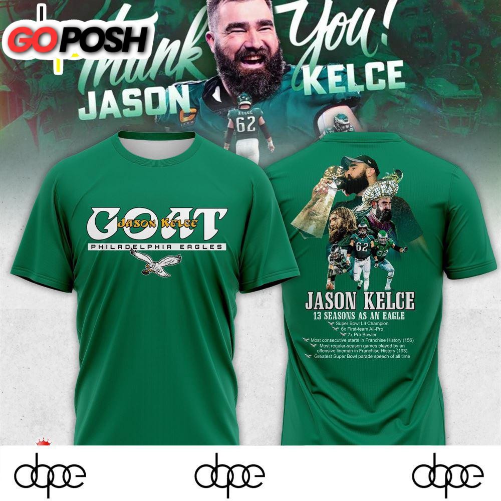 Philadelphia Eagles Goat Jason Kelce Shirts