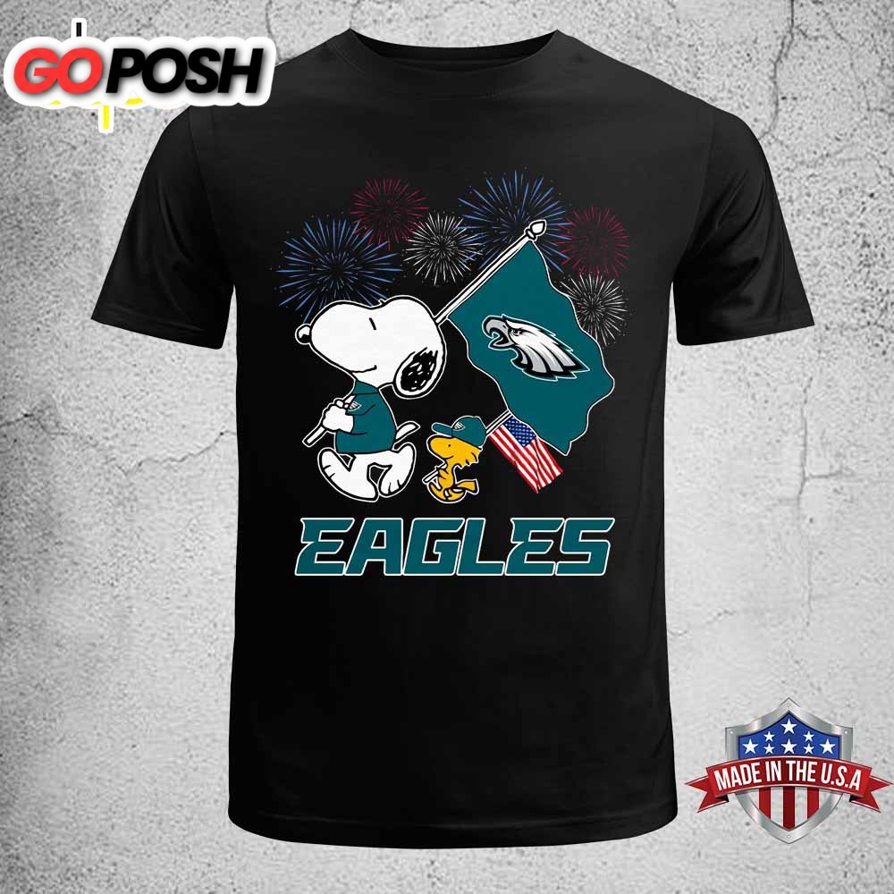 Philadelphia Eagles Happy 4th Of July Independence Day Unisex T-Shirt