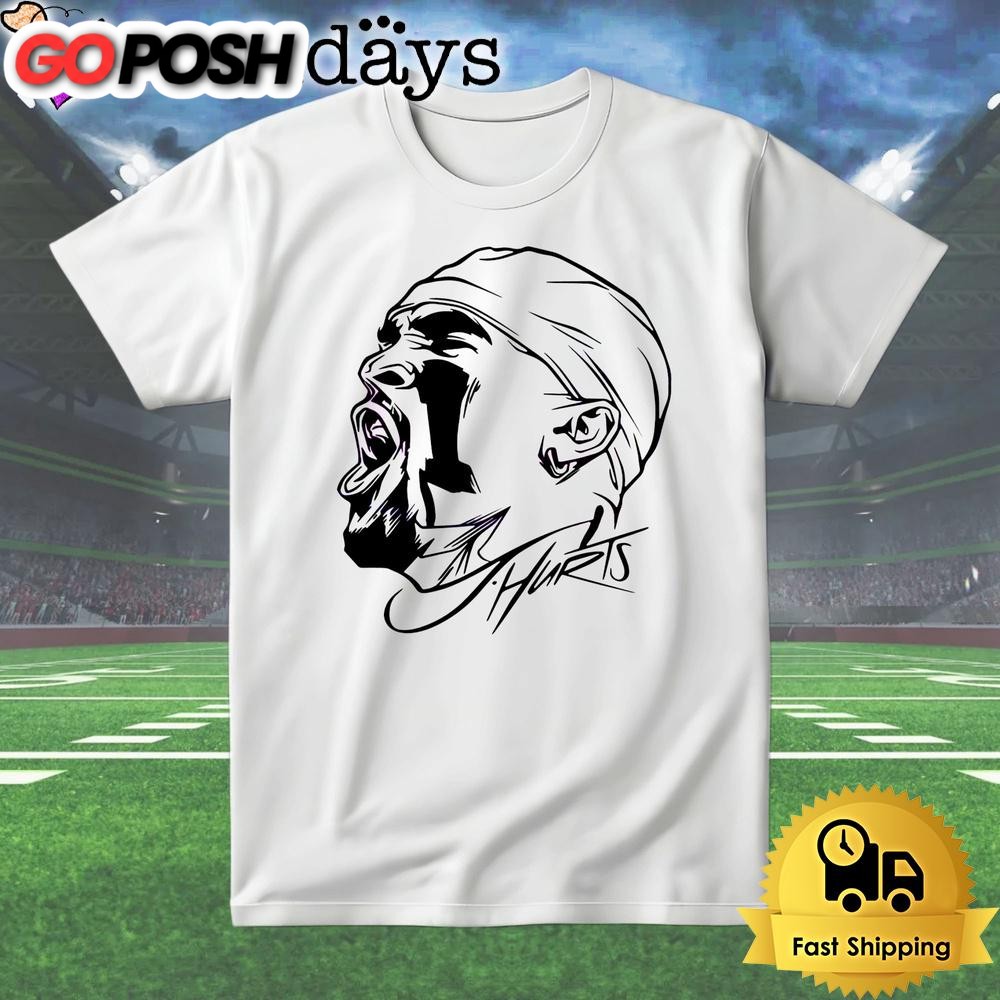 Philadelphia Eagles Jalen Hurts Yell T Shirt