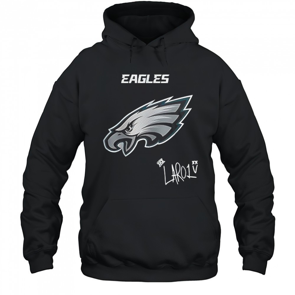 Philadelphia Eagles Kid LAROI Berlin Game 2025 logo shirt