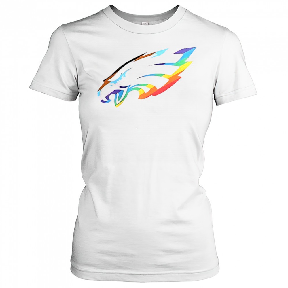 philadelphia-eagles-logo-pride-t-shirt-4sc7ujar Philadelphia Eagles Logo Pride T-Shirt