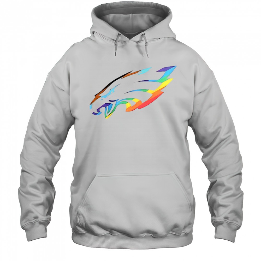 Philadelphia Eagles Logo Pride T-Shirt