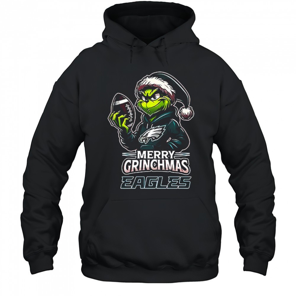 Philadelphia Eagles Merry Grinchmas they hate us because they aint us s shirt
