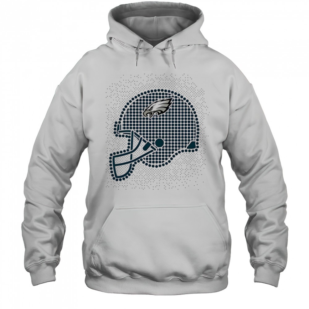 Philadelphia Eagles polka dots helmet shirt