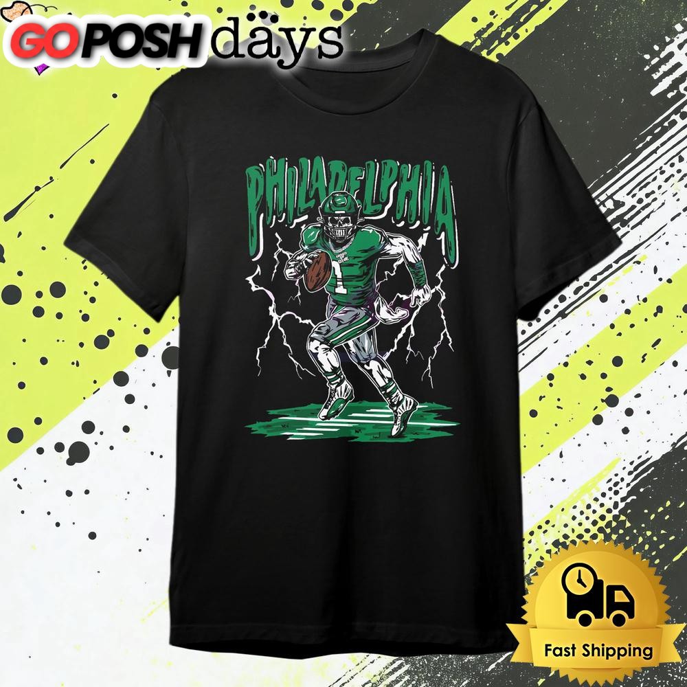 Philadelphia Eagles The New Breed Skelly Jalen Hurts T Shirt