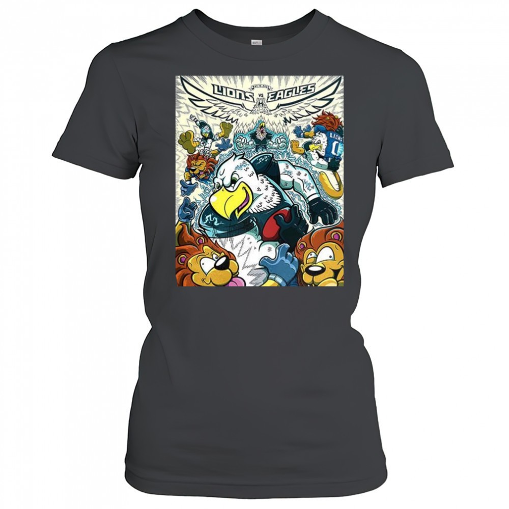 philadelphia-eagles-vs-detroit-lions-nfl-week-11-2025-cartoon-mascot-shirt-kibk854m Philadelphia Eagles vs Detroit Lions NFL Week 11 2025 cartoon mascot shirt