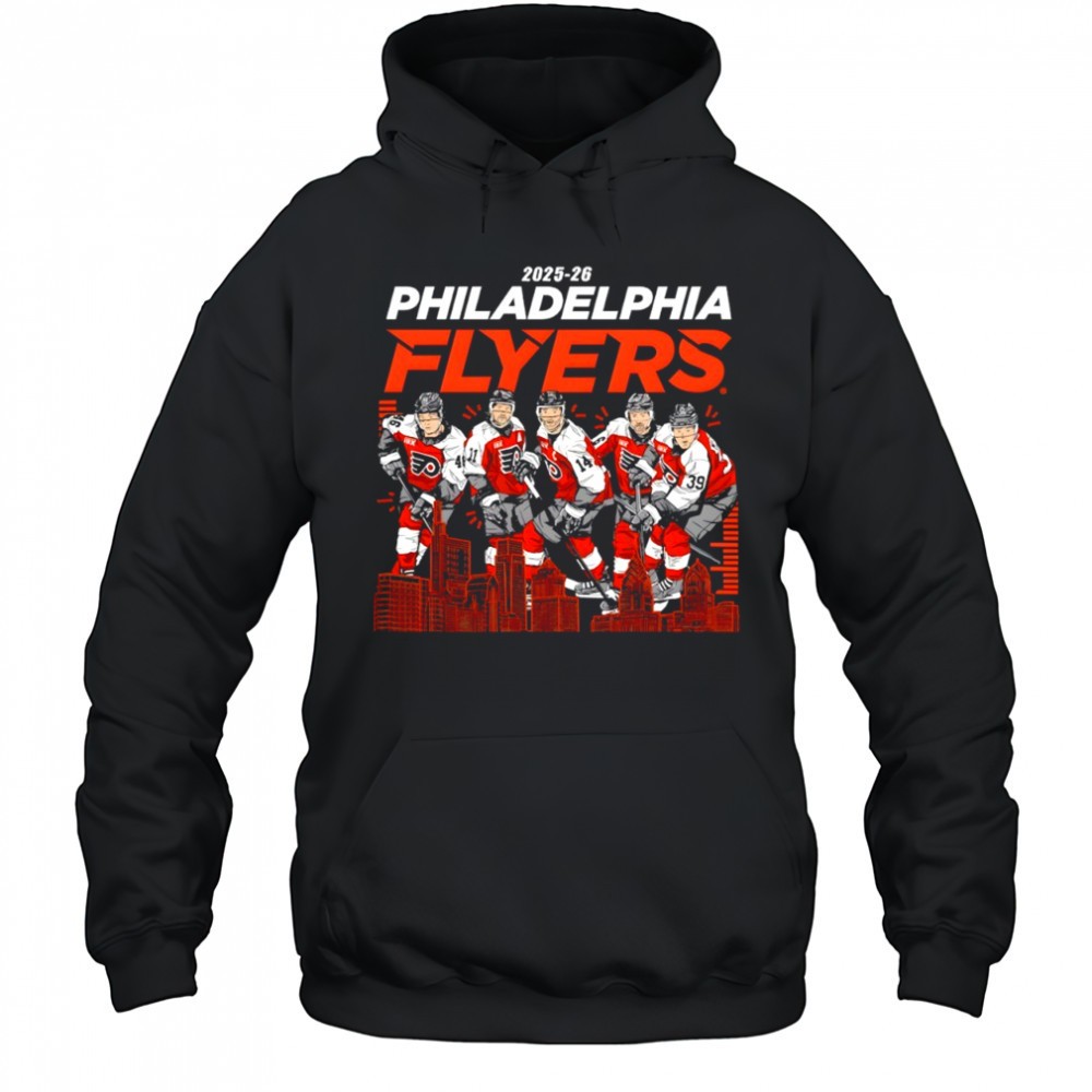 Philadelphia Flyers hockey 2025-26 shirt