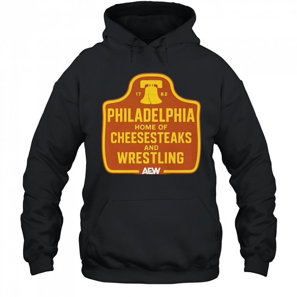 Philadelphia home of cheesesteaks and wrestling 1782 vintage shirt