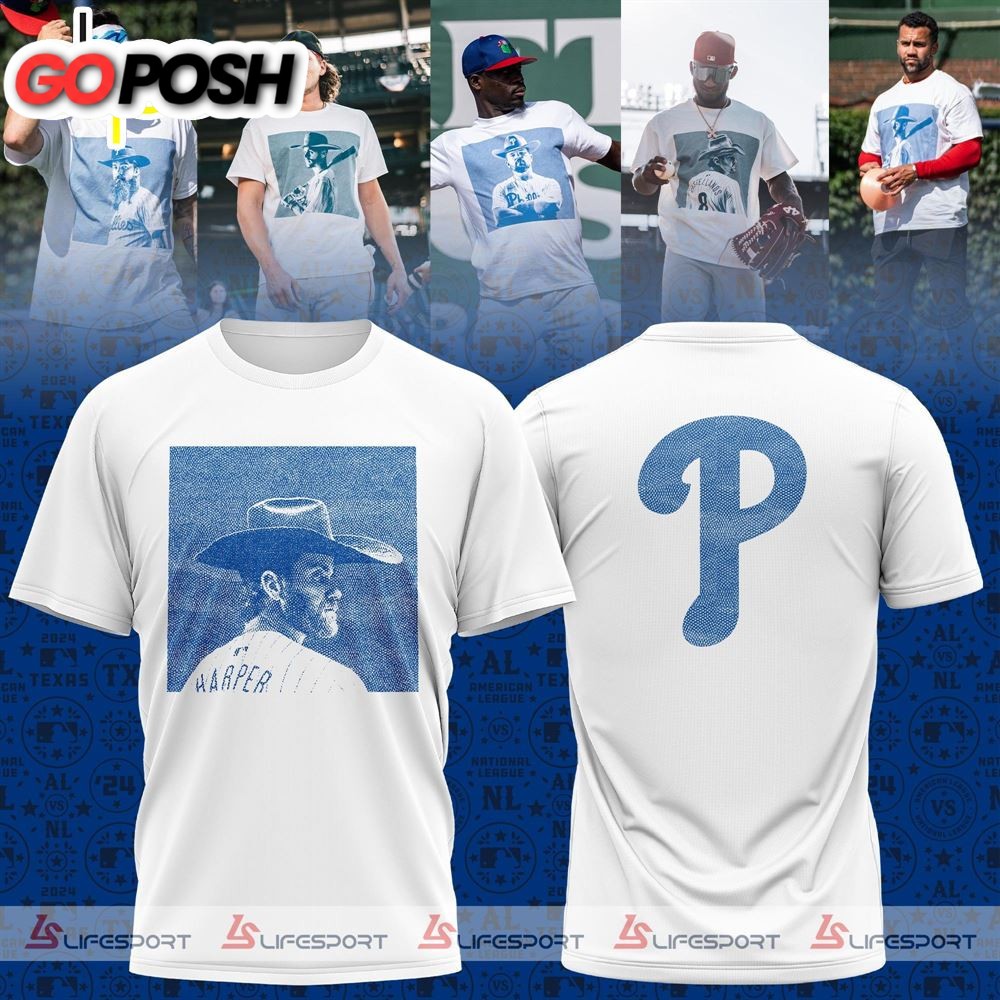 Philadelphia Phillies 2025 Bryce Harper New Shirt