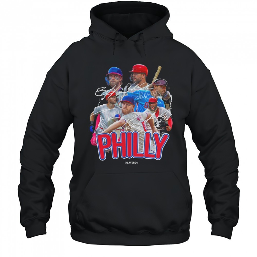 Philadelphia Phillies Baseball Players Signatures Series 2025 t-shirt