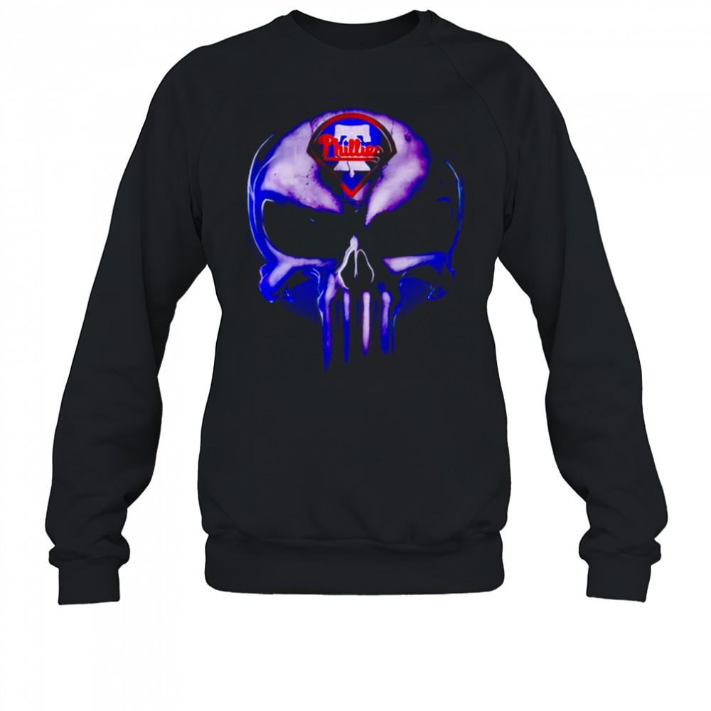 philadelphia-phillies-baseball-punisher-skull-shirt-8qr2y528 Philadelphia Phillies Baseball Punisher Skull shirt