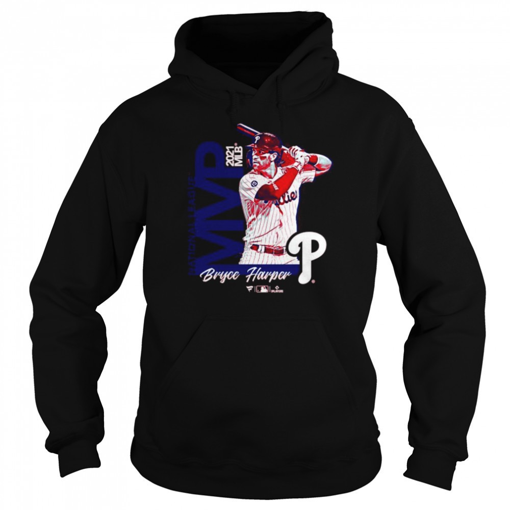 Philadelphia Phillies Bryce Harper Branded Red 2021 NL MVP Shirt