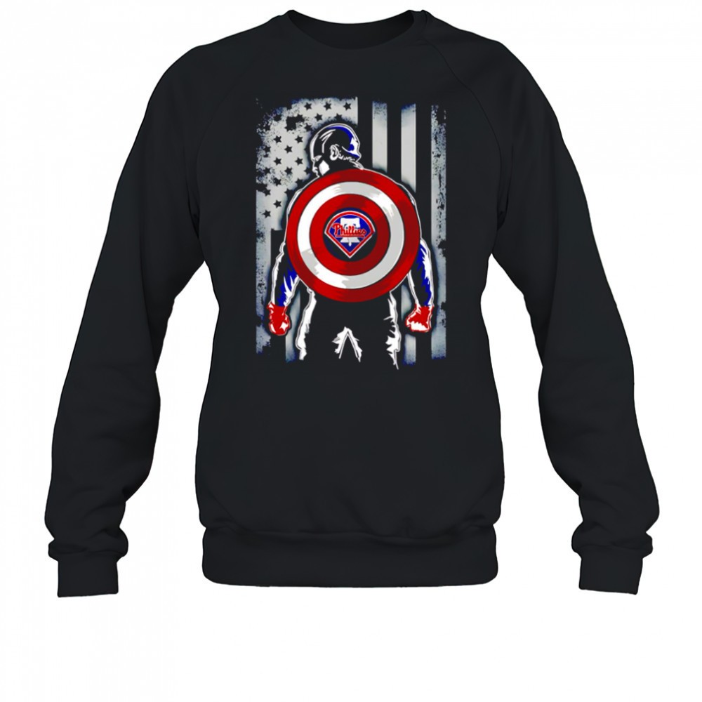 philadelphia-phillies-captain-america-marvel-avengers-flag-baseball-shirt-l2m13dwz Philadelphia Phillies Captain America Marvel Avengers Flag Baseball shirt