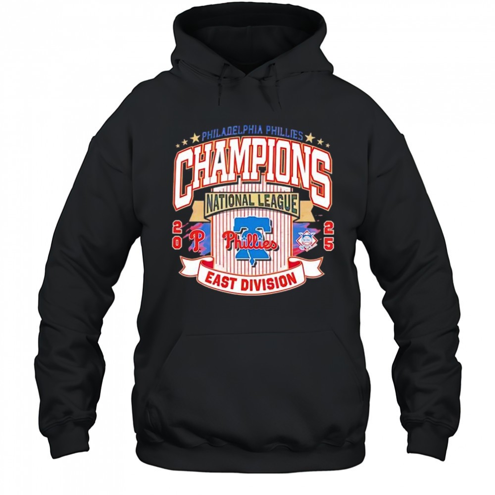 Philadelphia Phillies Champions National League East Division 2025 shirt