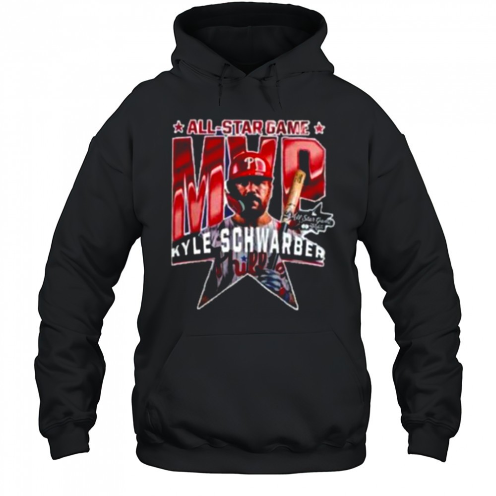 Philadelphia Phillies Kyle Schwarber 2025 MLB All Star Game MVP Graphic Two Sided Shirt