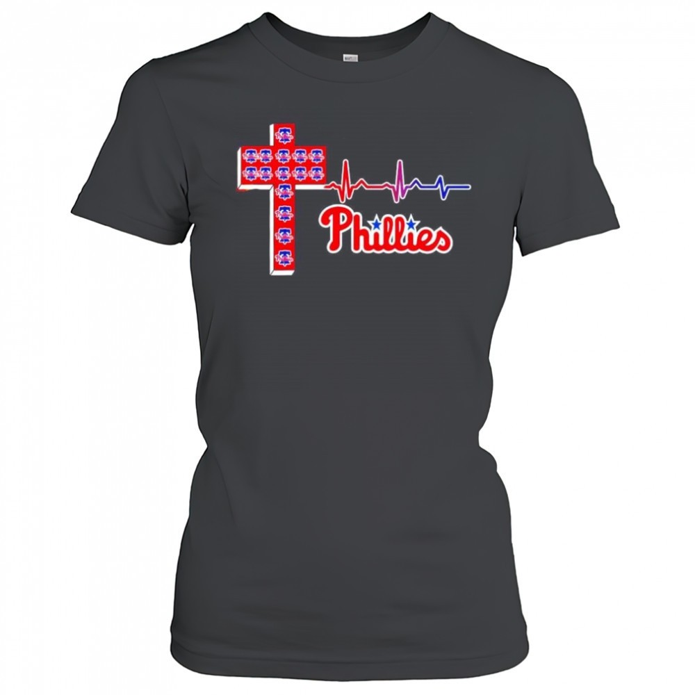 philadelphia-phillies-logo-christian-cross-heartbeat-shirt-wb94uhua Philadelphia Phillies logo Christian cross heartbeat shirt