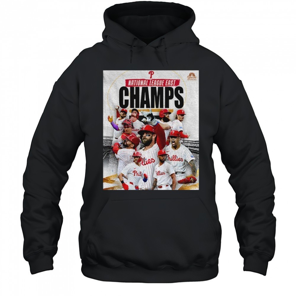 Philadelphia Phillies National league East Champ Red October MLB 2025 shirt