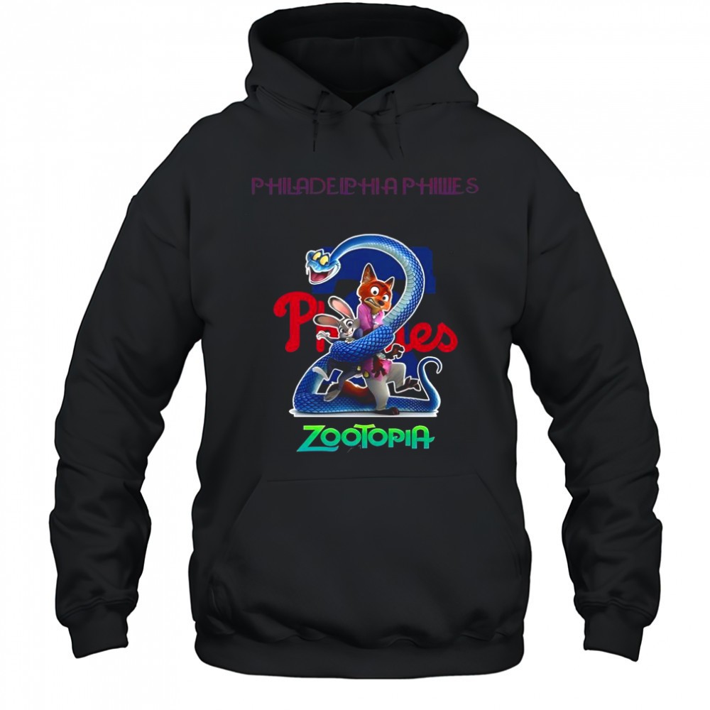 Philadelphia Phillies Zootopia 2 T-Shirt