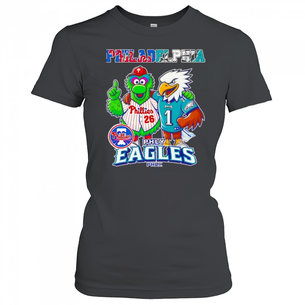 philadelphia-philly-and-eagles-mascot-shirt-qiibwqsg Philadelphia Philly and Eagles mascot shirt