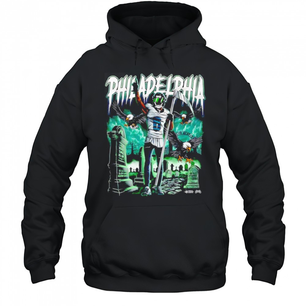 Philadelphia Slim Reaper Graveyard Shirt