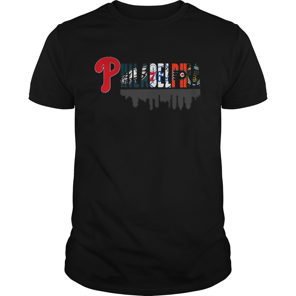 philadelphia-sports-teams-phillies-eagles-76ers-flyers-shirt-gzfrdayq Philadelphia Sports Teams Phillies Eagles 76ers Flyers shirt