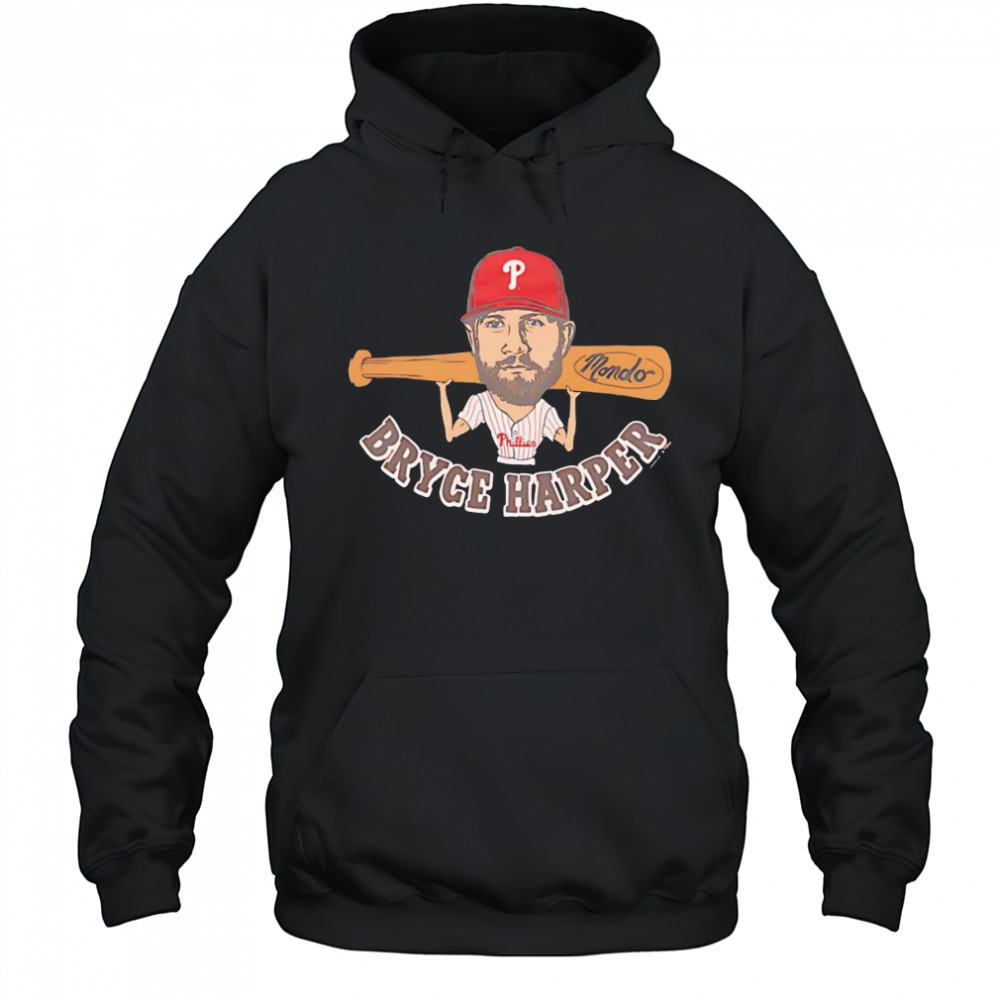 Phillies Bryce Harper Mondo caricature shirt