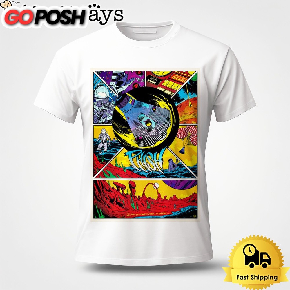 Phish At Chaifetz Arena St Louis MO On July 30-31 2024 Unisex T-Shirt