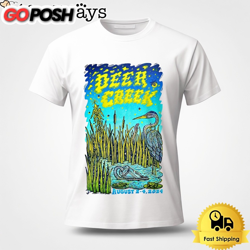 Phish August 2 3 & 4 2024 Deer Creek Noblesville IN Unisex T-Shirt