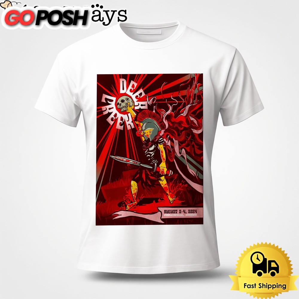 Phish Deer Creek Aug 2-4 2024 Noblesville IN Unisex T-Shirt